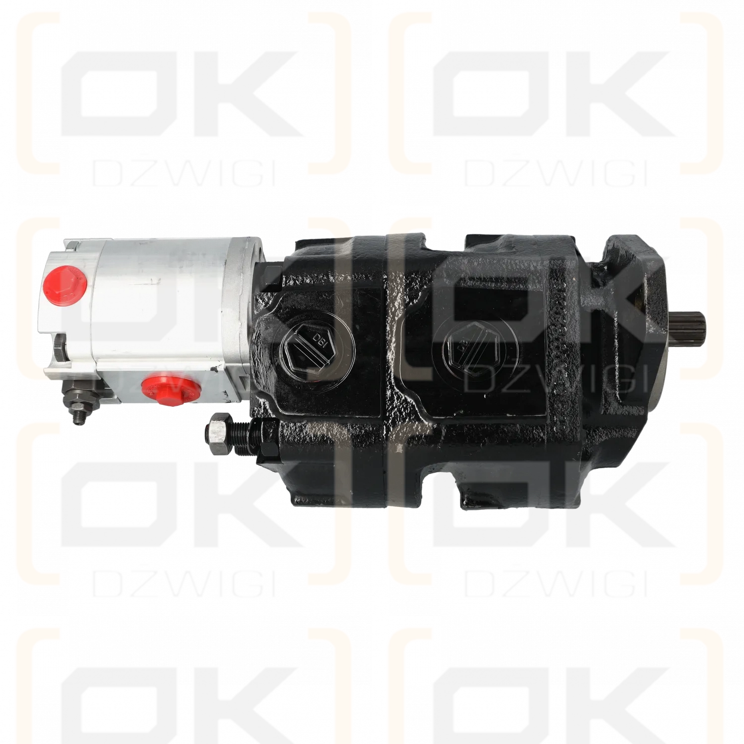 Bomba hidráulica de engranajes de dos secciones David Brown Hydreco X1A50235023A2019-181708-1A